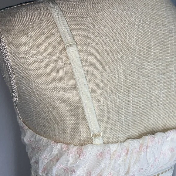 GARAGE Embroidered Mesh Mini Dress Women’s Medium - Picture 6 of 8